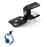 Brainwavz Hengja - The Desk Headphone Hanger Stand Mount, Adjustable Clamp, Rotatable to Fit Vertical & Horizontal Surfaces, All Metal