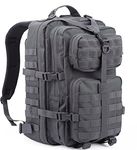 REEBOW GEAR Military Tactical Backpack Large Army 3 Day Assault Pack Molle Bag Backpacks, Gray, Large-40L, Tactical