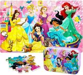 NEILDEN Jigsaw Puzzles for Kids Ages 4-8 60 Pieces Kids Puzzles Packed in Tin Box Learning Educational Wooden Puzzles Toy for Children Girls and Boys