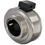 Fantech FG 4XL Inline 4" Centrifugal Duct Fan, Metal Housing, 170 CFM, 120V