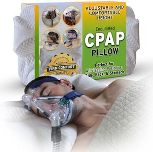 EnduriMed CPAP Pillow for Side Sleeping - Adjustable Memory Foam CPAP Pillows for Side & Back Sleepers - HSA FSA Pillow Eligible for Better Sleep