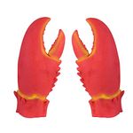 Fun Lobster Crab Claws Gloves Hands Weapon Cospaly Toy Halloween Costume Pretend Dress Up Play Game Party Festival Gag Props