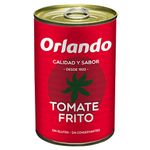 Tomato Sauce Orlando - Orlando Tomate Frito Orlando Sofrito Base – Smooth Pasta Sauce – Gluten Free & Vegan – 400g, [Pack of 6]