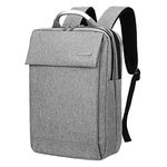 14 Inch Laptop Notebook Backpack, Professional Business Backpack Bag, Slim Lightweight Laptop Bag, Water Resistant School Rucksack for Women Men,Grey 1,14 Inch