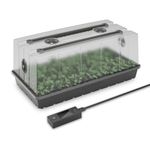 AC Infinity Humidity Dome, Germination Kit with LED Grow Light Bars, Sturdy Drip Tray, and 6x12 Cell Seedling Tray, for Indoor Gardening, Seed Starting, Cloning Plants