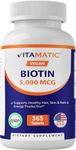 Vitamatic Biotin 5000mcg (5 mg) for