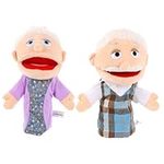 Vaguelly 2pcs Character Hand Puppet