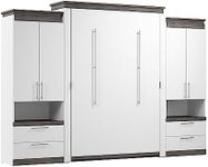Bestar Orion Queen Murphy Bed and 2