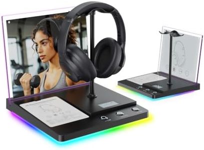 1Mii DemoStation B3+ Bluetooth Audio Demo Stand for Dual Headphones Display