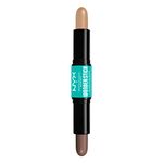 NYX PROFESSIONAL MAKEUP, Wonder Stick, Dual-Ended Stick, Contour And Highlight, Shape & Define, Cream Contour Stick, Buildable Coverage, Vegan Formula - FAIR