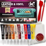 Coconix Vinyl and Leather Repair Kit - Restorer of Your Furniture, Jacket, Sofa, Boat or Car Seat, Super Easy Instructions to Match Any Color, Restore Any Material, Bonded, Italian, Pleather, Genuine