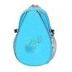 harayaa Kids Tennis Racket Bag Pickleball Paddles Backpack Pocket Mesh Carry Case Carrying Tote for Player Balls Practice Badminton Racquet Kids, Blue