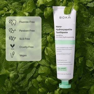 Boka Nano Hydroxyapatite Toothpaste – Fluoride-Free Remineralizing