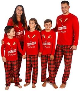 Kids Essentials Family Matching Mens Ladies Boys Girl Baby Childrens Christmas Pyjamas Xmas (18-24 Months, Christmas)