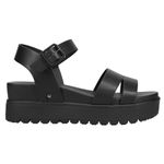 MIA Womens Maya Platform Sandals Casual - Black, Black, 6.5 UK