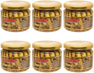 MW Polar Smoked Brisling Sardines in Olive Oil in 9.5oz. Jar (Pack of 6)