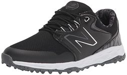 New Balance Women's Fresh Foam Link Sl V2 Golf Shoe, Black, 8.5