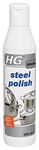 HG 2 X Steel Polish 250ml is a Stainless Steel Polish which Cleans and Protects Stainless Steel Kitchen worktops, Pans, Kitchen Utensils and Much More