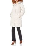 Kenneth Cole Women's Puffer Jacket Down Alternative Coat, Memory Anork Birch, M