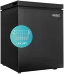 EUHOMY 1.8 Cu.Ft Chest Freezer with