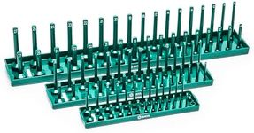 SATA 3pc Metric Socket Tray Set (Green), ST95401