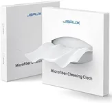 JSAUX Microfiber Cleaning Cloth (50 Total) | Big Size 10 * 20 | for Eye Glass Clean Cloth | Safe for Lens, Eyeglasses, Glasses, Screens, Cameras, iPad, iPhone, Cell Phone, TV Screens and More 1-Box