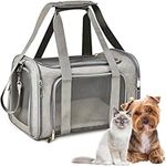 Cat Carrier Pet Carrier Travel Crate Dog Carrier Large Carrier Bag (UK Company)