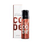 WILD STONE CODE Copper No Gas Body Perfume For Men, Long Lasting Energetic Fragrance -120 Ml - Scented, Spray
