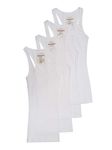 Zenana Outfitters Womens Ribbed Racerback Tank White 2X