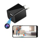 FREDI HD PLUS Hidden Camera USB Charger Type Maximum 32GB SD Support Loop/Motion Triggered Recording Option Ideal for Home/Office Monitoring