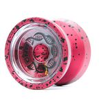 YoyoFactory DNA Yo-Yo - Red Black (Metal Yoyo, String, Ball-Bearing & Instructions Included)