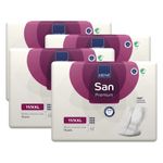 ABENA San Premium XXL Mens & Womens Incontinence Pads, Breathable & Comfortable, Fast Absorption, Discreet & Effective Shaped Incontinence Pads for Men/Women - Air Plus, 7, XL2, 4x 26PK