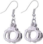 Cute Handcuffs Shape Dangle Earring