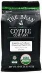 The Bean Organic Coffee Company Aloha Bean (Hawaiian Hazelnut), Medium Roast, Ground Coffee, 16-Ounce Bag, Café molido tostado orgánico