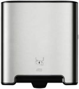 Tork Matic Paper Hand Towel Roll Dispenser Stainless Steel H1, One-at-a-Time Dispensing, Image Range, 461002