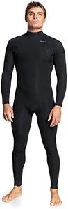 Quiksilver Mens Everyday Sessions 4/3 Back Zip Wetsuit - Black | X-Large Short