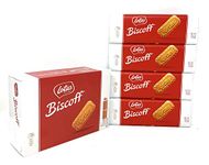 Lotus Biscoff Cookies - 8.8 Ounce (250g) | Pack of 4, Total of 35.2oz (1000g) - 128 Cookies Total | Vegan & Vegetarian | Non GMO | NO Artificial Flavors Colors Or Preservatives