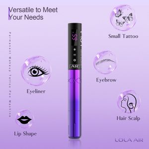 EZ Tattoo Lola Air Wireless Tattoo Machine Kit – Purple Set