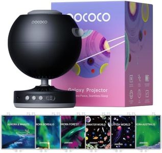POCOCO Galaxy Projector + Aurora and Deep Sea Discs (6 Pieces)