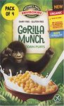 Nature's Path Organic Gluten Free Cereal, EnviroKidz Gorilla Munch Corn Puffs Cereal, Pack of 4 x 300g