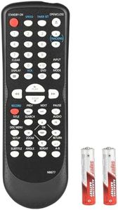 NB677 NB677UD Remote Control Compatible with Magnavox DVD Player CDV220MW9 CDV220MW9/F7 DV220MW9 DV220MW9A GDV228MG9 Replacement Controller with Batteries