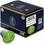 Organic Green Tea Pods for Keurig - Unsweetened Green Tea for K Cup Machines by Teavity (36 Tea Pods)