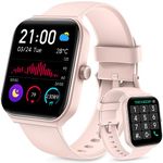 Smart Watch for Women with Call Answer/Dial, Alexa Built-in Fitness Tracker with Heart Rate/SpO2/Sleep Monitor, 1.95" Smart Watch with 100 Sports, IP68 Waterproof Women Smartwatch for iPhone Android