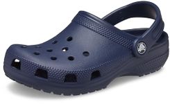 crocs Unisex-Adult Classic Navy Clogs-7 Men/ 8 UK Women (M8W10) (10001-410)