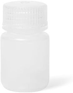 United Scientific® Unistore™ 33311 | Laboratory Grade Polypropylene Wide Mouth Reagent Bottle | Designed for Laboratories, Classrooms, or Storage at Home | 30mL (1oz) Capacity | Pack of 12