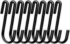 ESFUN 30 Pack Heavy Duty S Hooks Bl