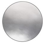 DocSafe Fire Pit Mat, Round Grill Mat for Ground, Patio, Deck, Lawn, Outdoor or Campsite,Silver (38‘’x38‘’)