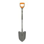 Fiskars 44" Pro Garden Shovel for Digging, Heavy Duty Steel Gardening Tool with Ergonomic D-Handle