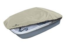 Explore Land Pedal Boat Cover - Waterproof Heavy Duty Outdoor 3 or 5 Person Paddle Boat Protector (Tan)