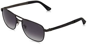 Police SPL890 Sunglasses, BACHELITE OPACO C/Parti Nero OPACO, 55